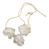 BABE & TESS cintura tinta unita con applicazioni fiori Bianco per Neonata 001 BIANCO BABE & TESS 