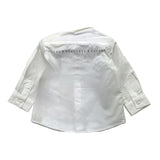 Cesare Paciotti Plain Shirt With White Logo For Newborn