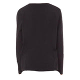 LIU JO shirt girocollo tinta unita con stampa Nero per Bambina GF4156J0088 NERO LIU JO 