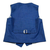 Daniele Alessandrini Gilet Tinta Unita con Bottoni per Bambino 1296B00052 BLU DANIELE ALESSANDRINI 