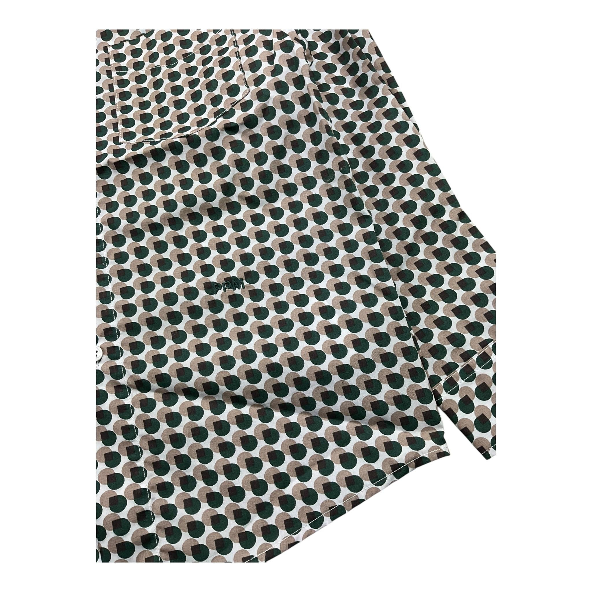 PAOLO PECORA camicia tinta unita con fantasia  Bianco/verde per Bambino PP4102 BIANCO/VERDE PAOLO PECORA 