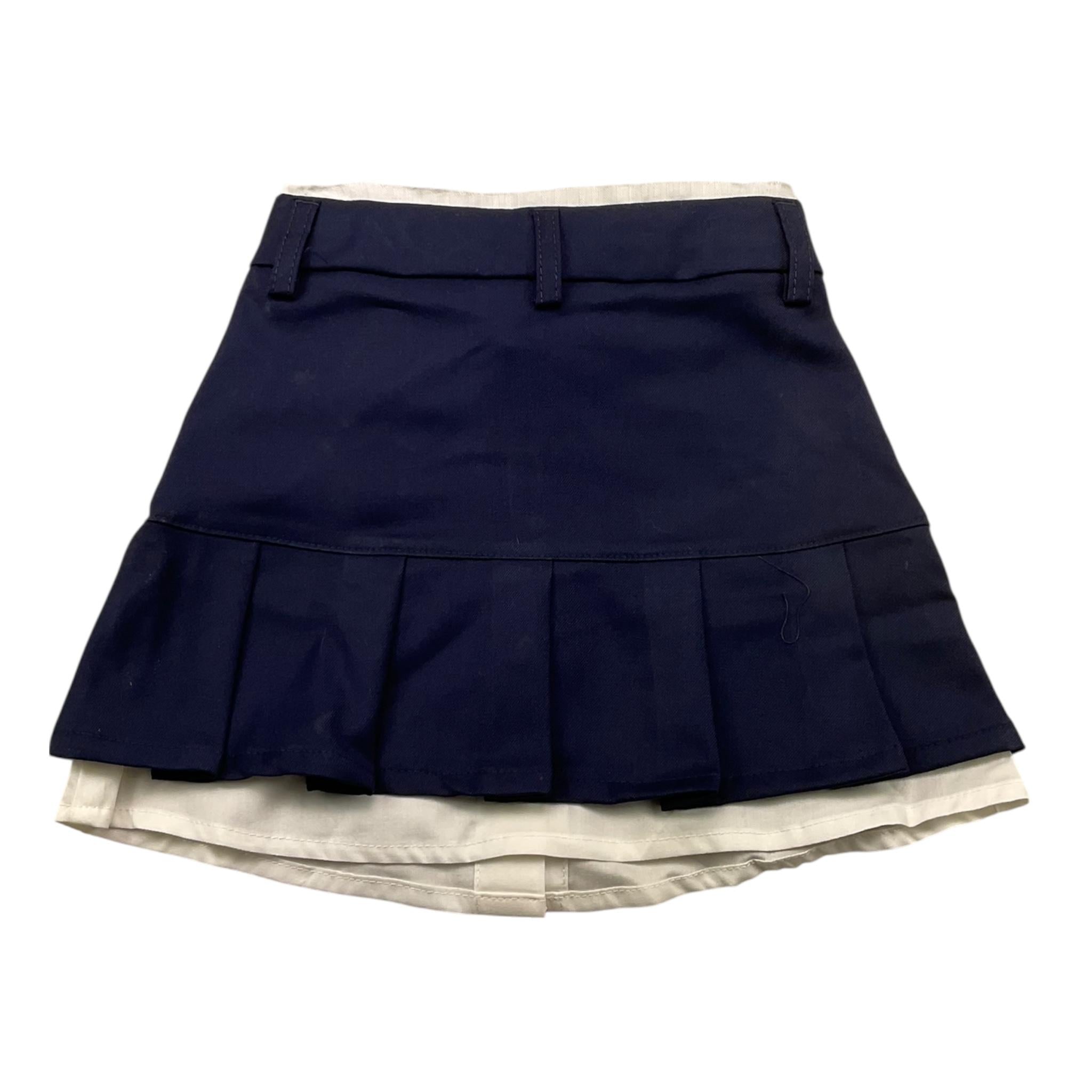 DROPSEASON2 gonna tinta unita cn girovita regolabile Blu per Bambina 3142G00140 BLU DROPSEASON2 