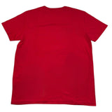 Sun68 T-Shirt Girocollo Tinta Unita con Stampa per Bambino T32305J ROSSO SUN68 