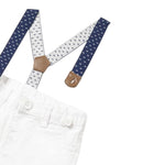 Mayoral Salopette Tinta Unita  per Neonato 1536 BIANCO MAYORAL 