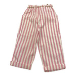 Babe & Tess Pantalone Bicolore con Fantasia A Righe per Bambina 04518085 BIANCO/ROSA BABE & TESS 