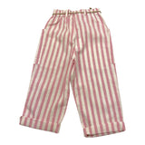 Babe & Tess Pantalone Bicolore con Fantasia A Righe per Bambina 04518085 BIANCO/ROSA BABE & TESS 