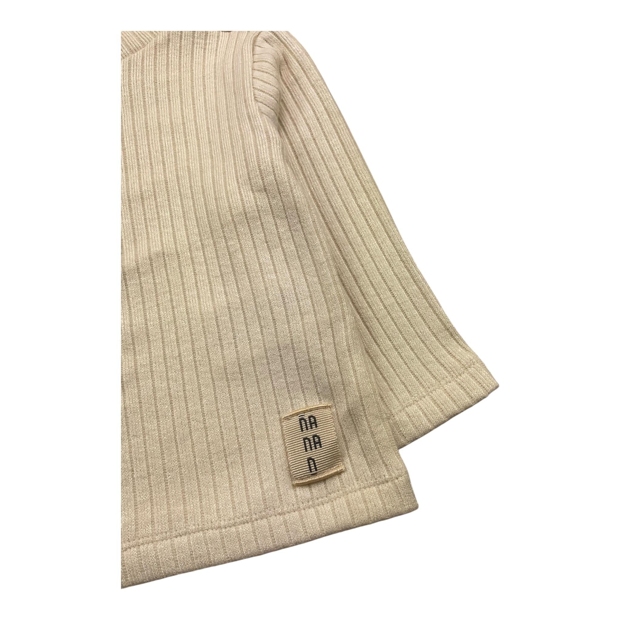 NANAN maglia tinta unita collo alto Panna per Neonata I2309412P PANNA NANAN 