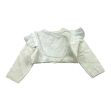 Liu Jo Plain Tulle Cream Shrug for Girls