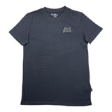 Dan John Black Logo Print Solid Color Crew Neck T-Shirt For Boys