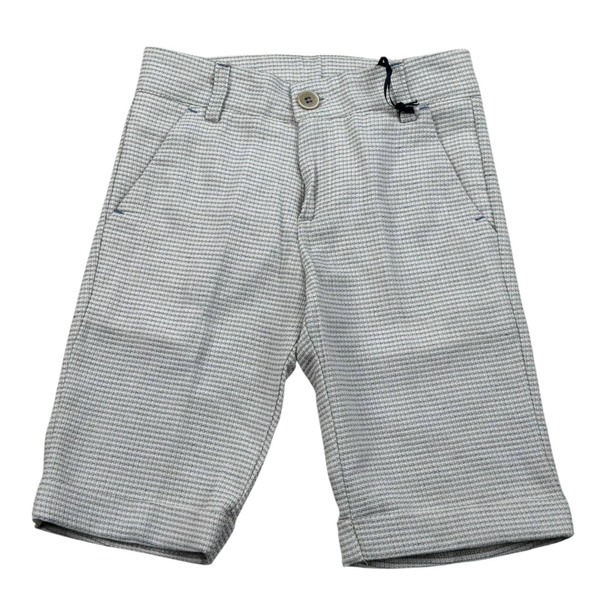 Emanuel Pris Bermuda Stampa Fantasia con Girovita Regolabile per Bambino EBM5102B BEIGE EMANUEL PRIS 