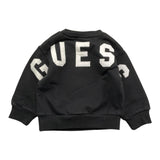 GUESS felpa tinta unita girocollo Nero per Neonato N3YQ05KAD73N NERO GUESS 