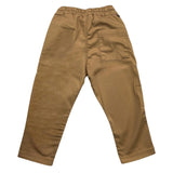 Manuel Ritz Plain Pants With Elastic Waist Camel For Newborn