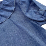 Little Bear Camicia Tinta Unita Mezza Manica per Neonata 8228 BLU LITTLE BEAR 