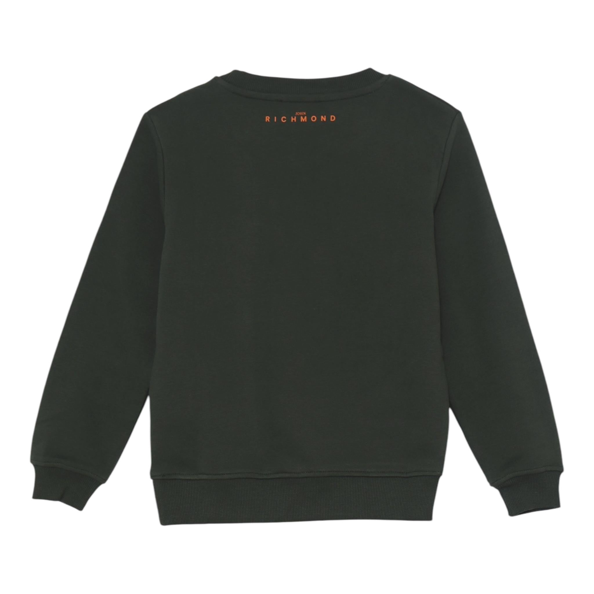 JOHN RICHMOND completo 2 pezzi felpa-pantalone bicolore Nero/verde per Bambino RBA24150CF NERO/VERDE JOHN RICHMOND 