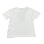Pepe Feamo T-Shirt Girocollo Tinta Unita con Stampa per Bambino PB503978 BIANCO PEPE JEANS 