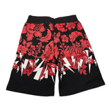 Neil Barrett Solid Color Tracksuit Bermuda Shorts With Elastic Waist Black For Boys
