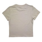 Moschino T-Shirt Girocollo Tinta Unita con Stampa per Bambina HXM058 BEIGE MOSCHINO 
