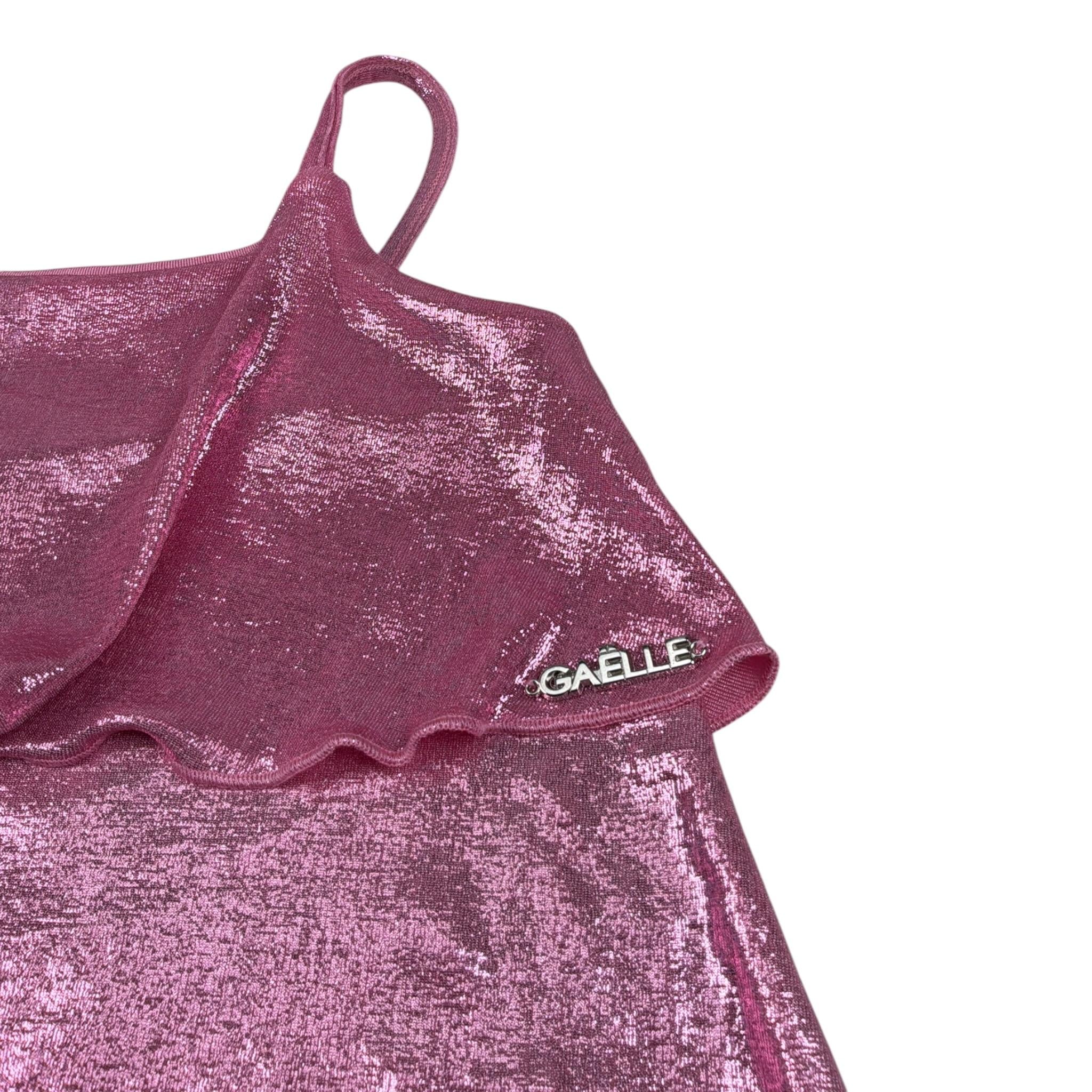 Gaelle Top tinta unita A Bretelle Rosa per Bambina 2746V00468 ROSA GAELLE 