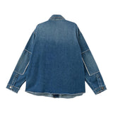 N°21 Blue Buttoned Denim Jacket For Boys
