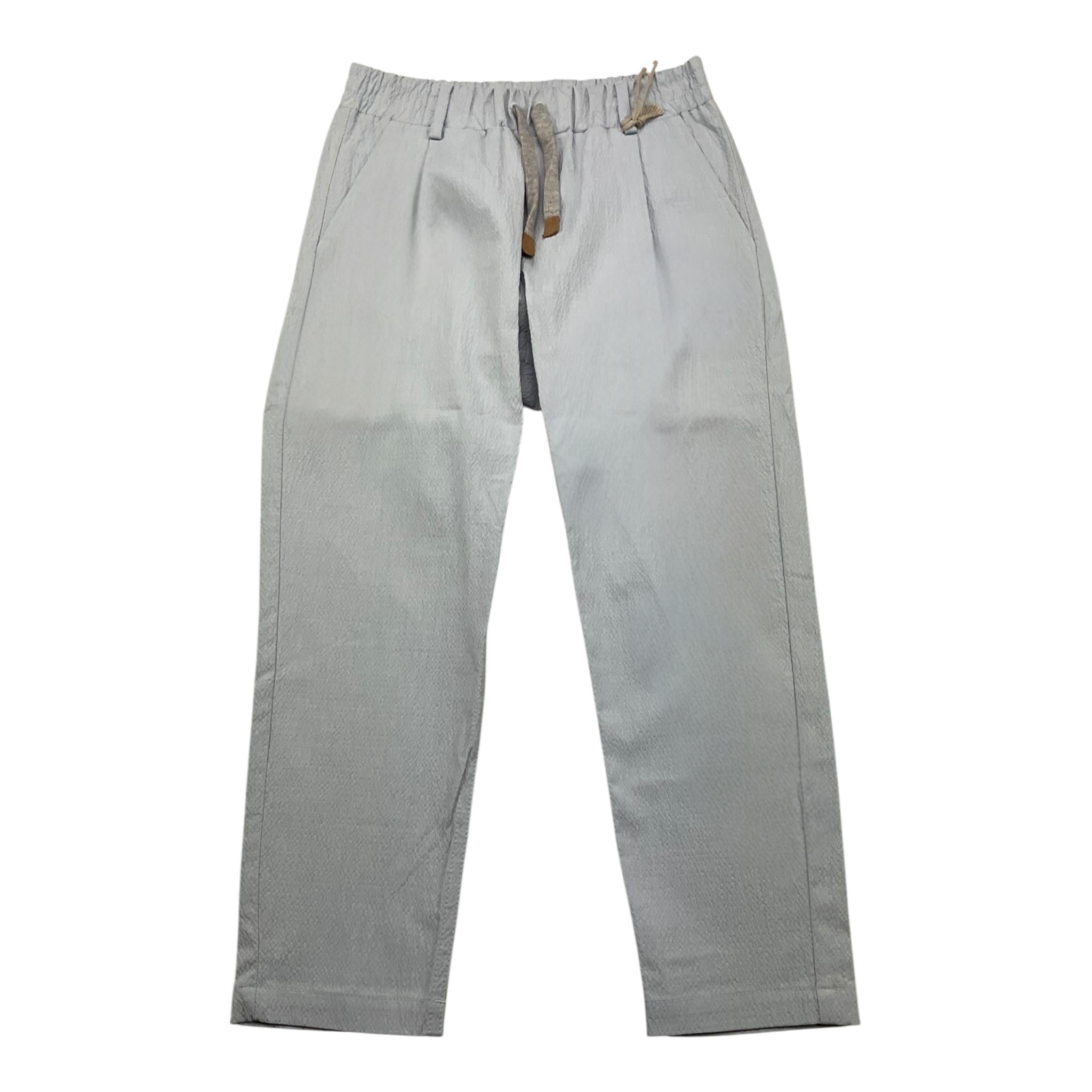 Eleventy Pantalone Tinta Unita con Elastico In Vita per Bambino ES6P20 AZZURRO ELEVENTY 