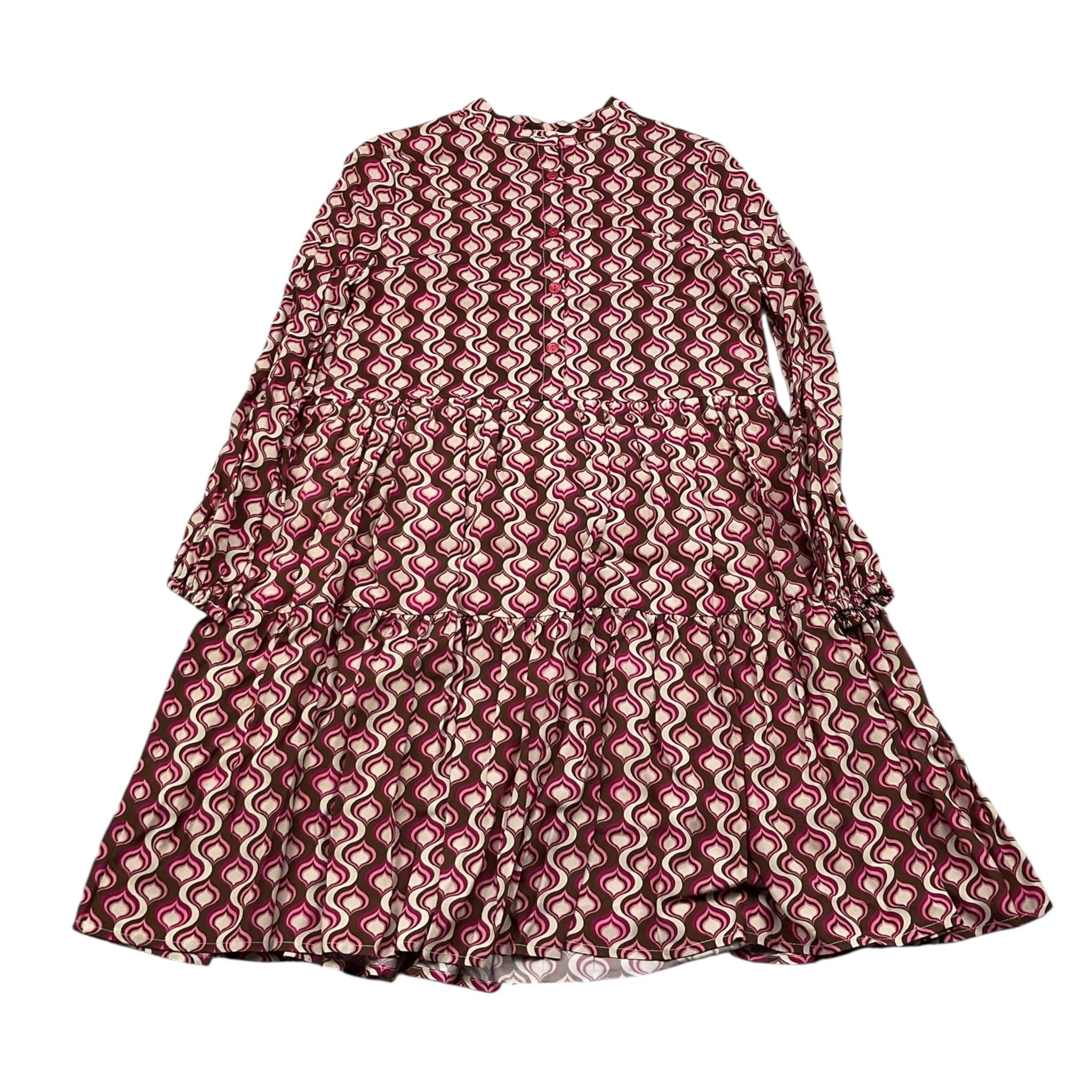 DIXIE abito manica lunga stampa fantasia Marrone per Bambina AB15364G56 MARRONE DIXIE 