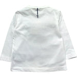 Trussardi Shirt Girocollo Tinta Unita con Logo per Neonato TIP2606TS BIANCO TRUSSARDI 