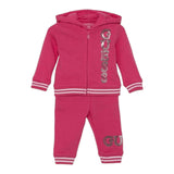 GUESS completo 2 pezzi felpa-pantalone tinta unita Fuxia per Bambina K4YG00KA6R4X FUXIA GUESS 