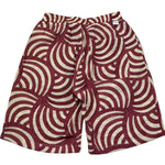 Paolo Pecora Bermuda Stampa Fantasia con Elastico In Vita per Bambino PP4294 BORDEAUX PAOLO PECORA 