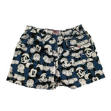 Saint Barth Costume Tinta Unita con Stampe Topolino per Bambino DISNEY BLU SAINT BARTH 