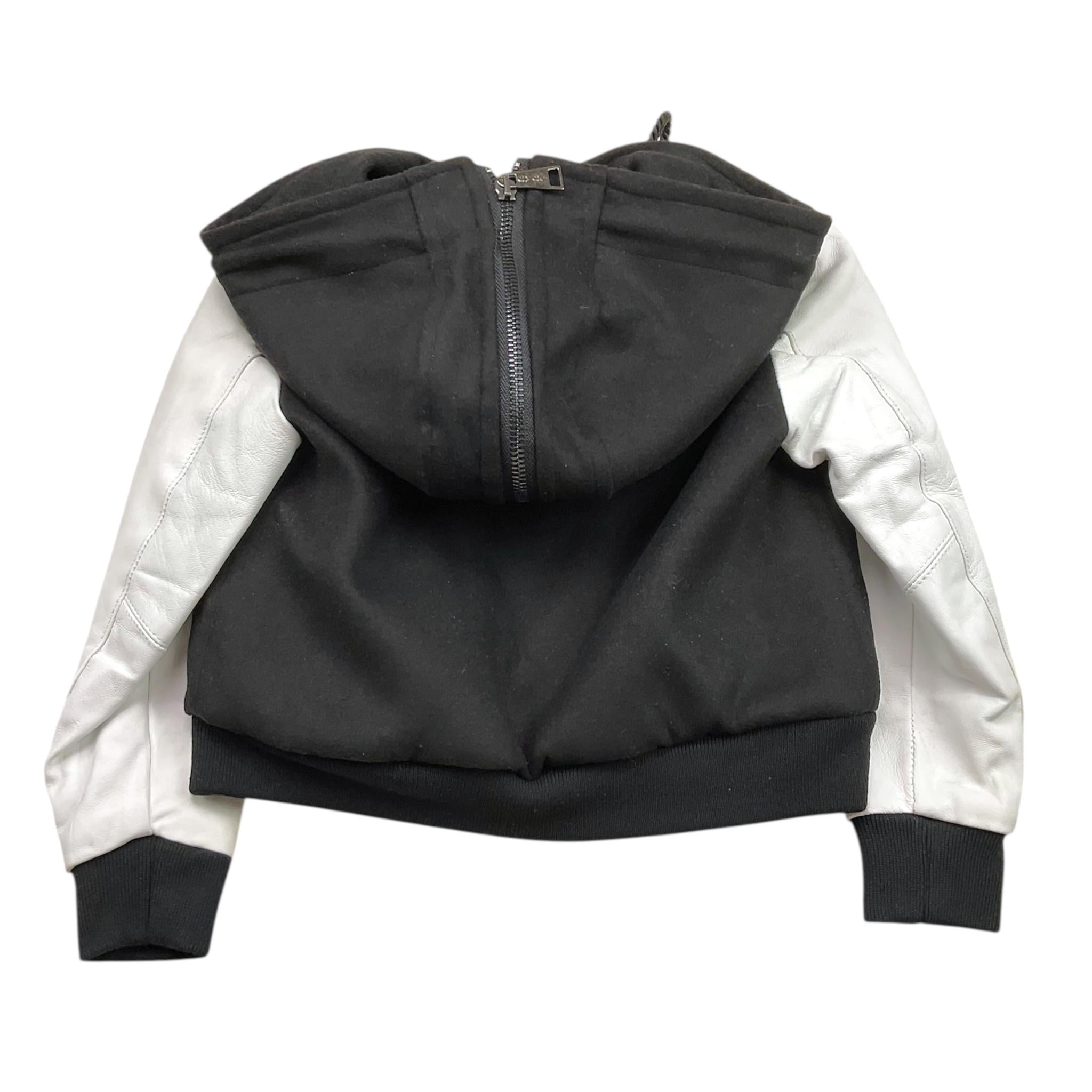 STAY STREET giubbino modello college bicolore Bianco/nero per Neonato GB1001 BIANCO/NERO STAY STREET 