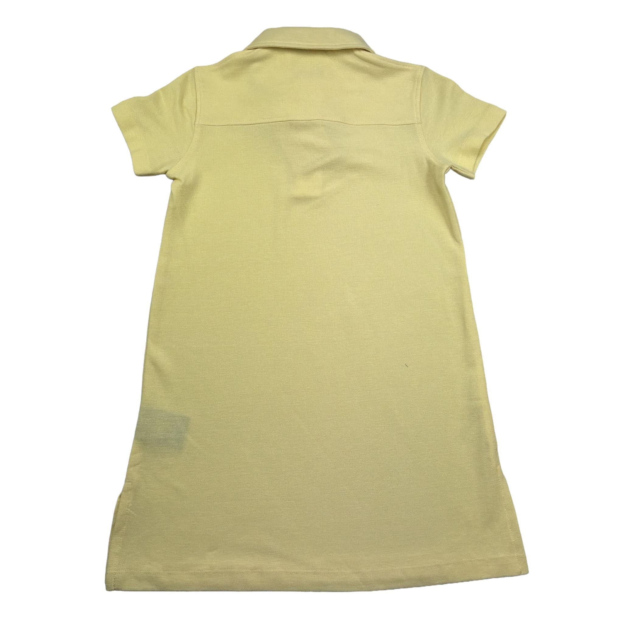 Trussardi Abito Giromanica Tinta Unita per Bambina TGP26006VE GIALLO TRUSSARDI 