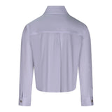 Fun & Fun Camicia Manica Lunga Tinta Unita per Bambina FCJSH01107 BIANCO FUN & FUN 