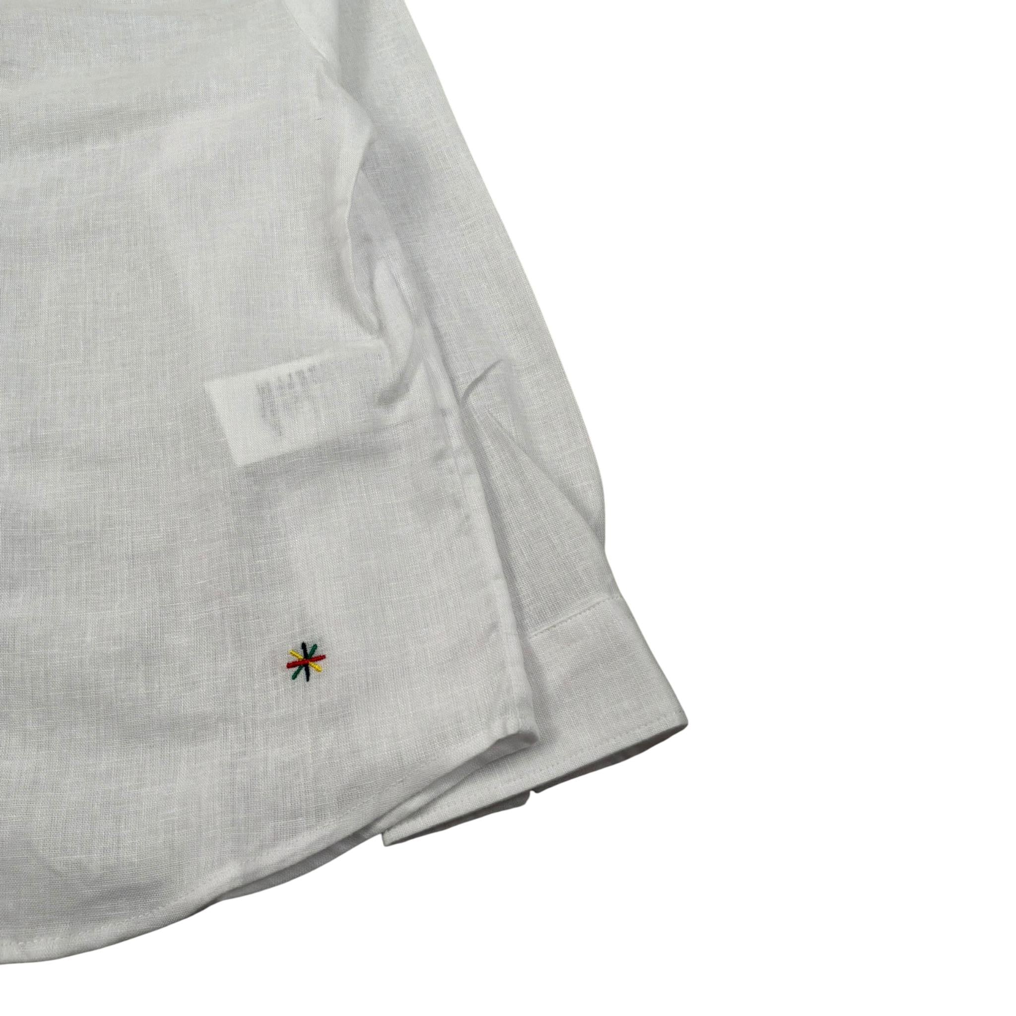 Manuel Ritz Camicia Manica Lunga tinta unita Bianco per Bambino MR2580 BIANCO MANUEL RITZ 