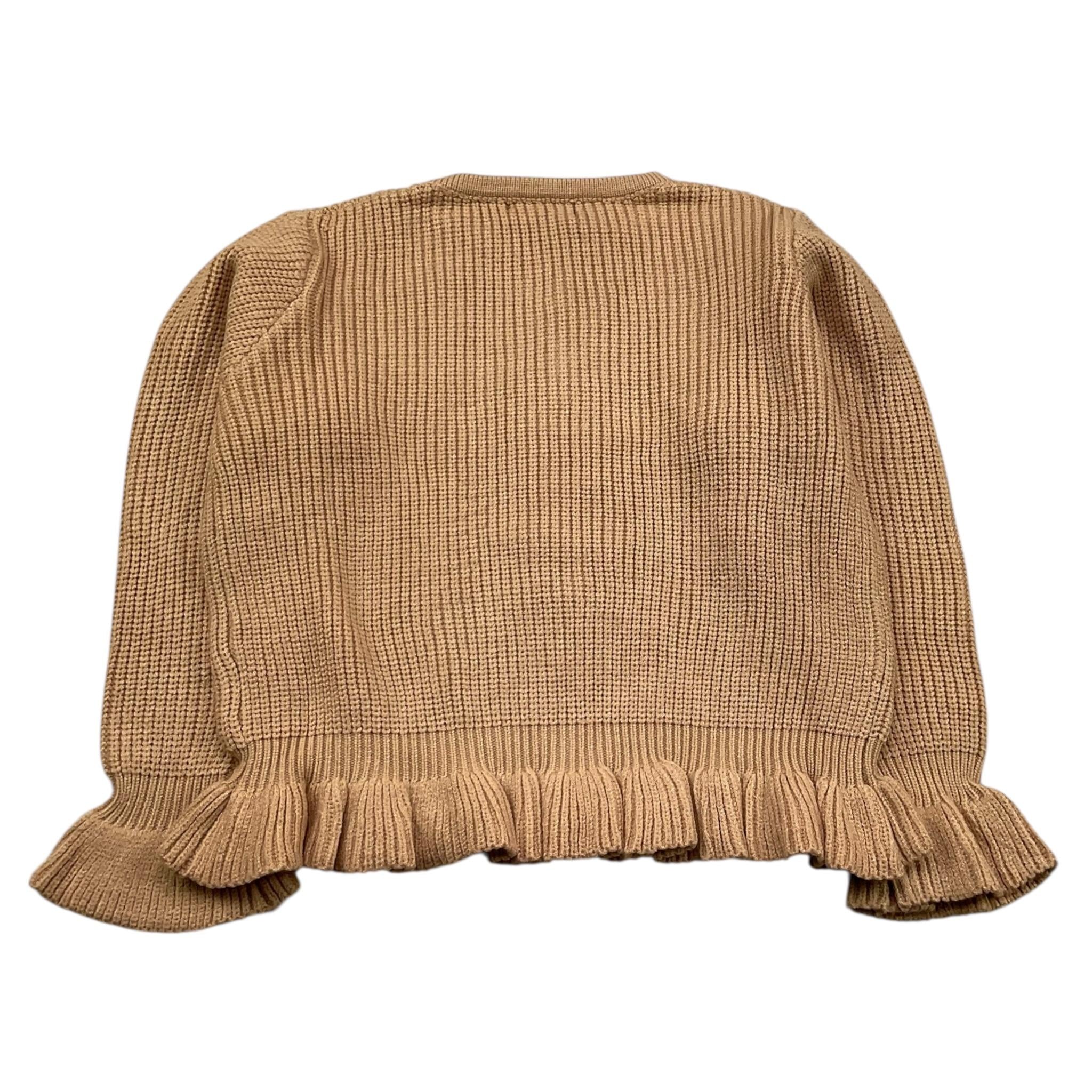 FUN & FUN maglia girocollo tinta unita  Beige per Bambina FBSW00148 BEIGE FUN & FUN 