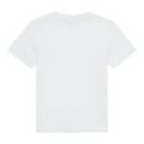 Calvin Klein T-Shirt Girocollo Tinta Unita con Stampa per Bambino IU0IU00624 BIANCO CALVIN KLEIN 