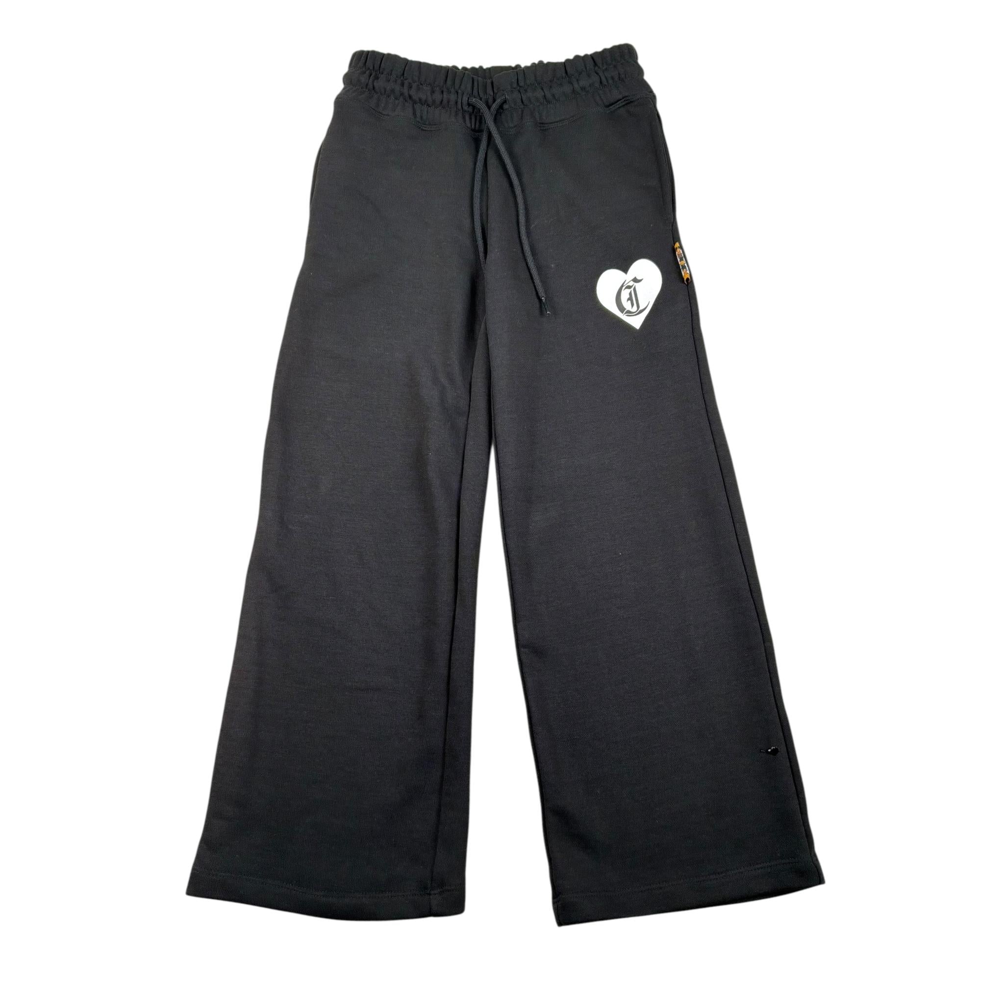 Just Cavalli Pantalone Tuta Tinta Unita Modello Palazzo per Bambina JGP26004PA NERO JUST CAVALLI 