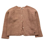 PLEASE cardigan tinta unita con bottoni Rosa per Bambina NB76230G65 ROSA PLEASE 