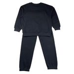 JOHN RICHMOND completo 2 pezzi felpa-pantalone tinta unita Nero per Bambina RBA25002CF NERO JOHN RICHMOND 
