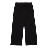 DSQUARED2 pantalone tinta unita modello palazzo Nero per Bambina DQ2556 NERO DSQUARED2 