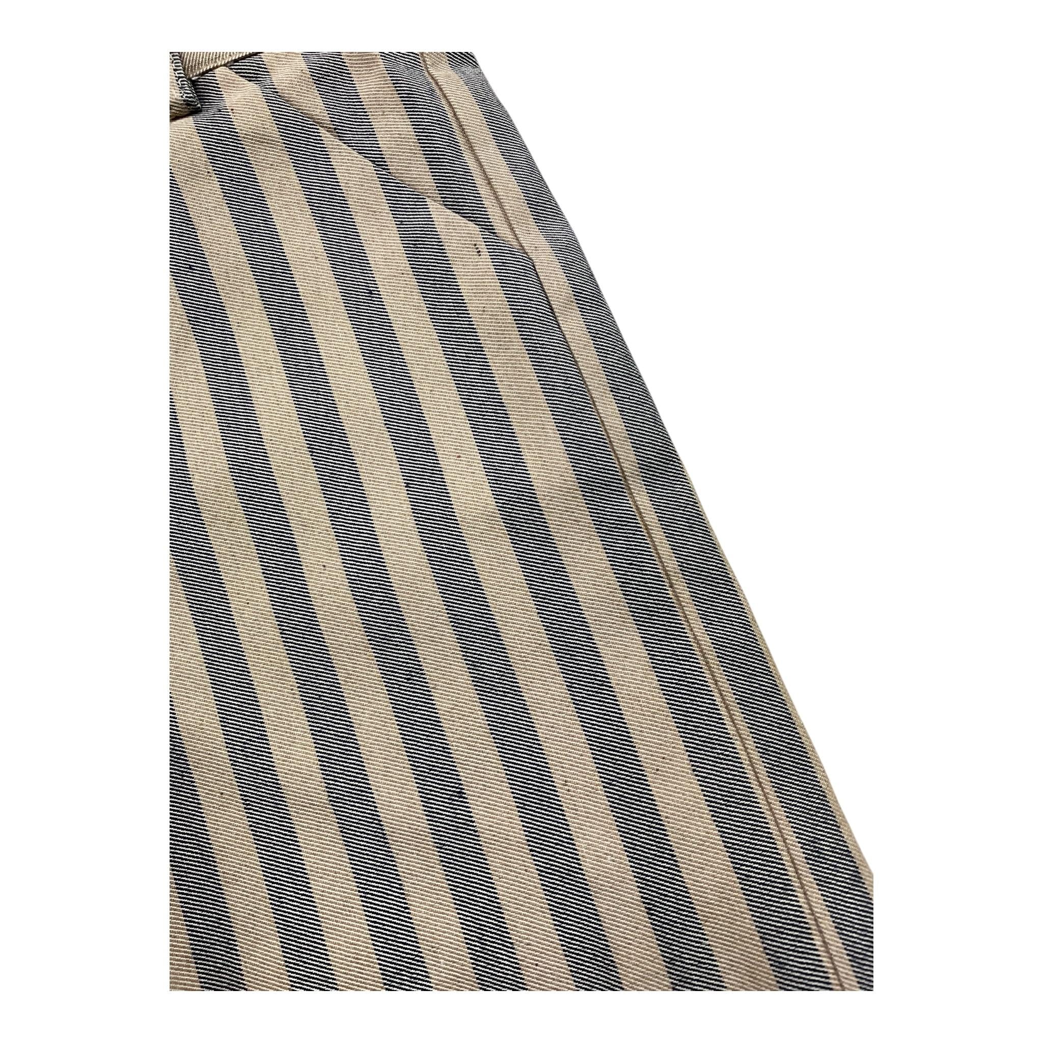 LITTLE BEAR bermuda tinta unita con fantasia a righe Beige per Bambino 7219J BEIGE LITTLE BEAR 