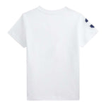 Ralph Lauren T-Shirt Girocollo Tinta Unita con Stampa per Neonato 322832907037 BIANCO RALPH LAUREN 