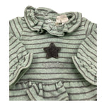 NANAN tutina manica lunga fantasia a righe Verde acqua per Neonata I2349801V VERDE ACQUA NANAN 