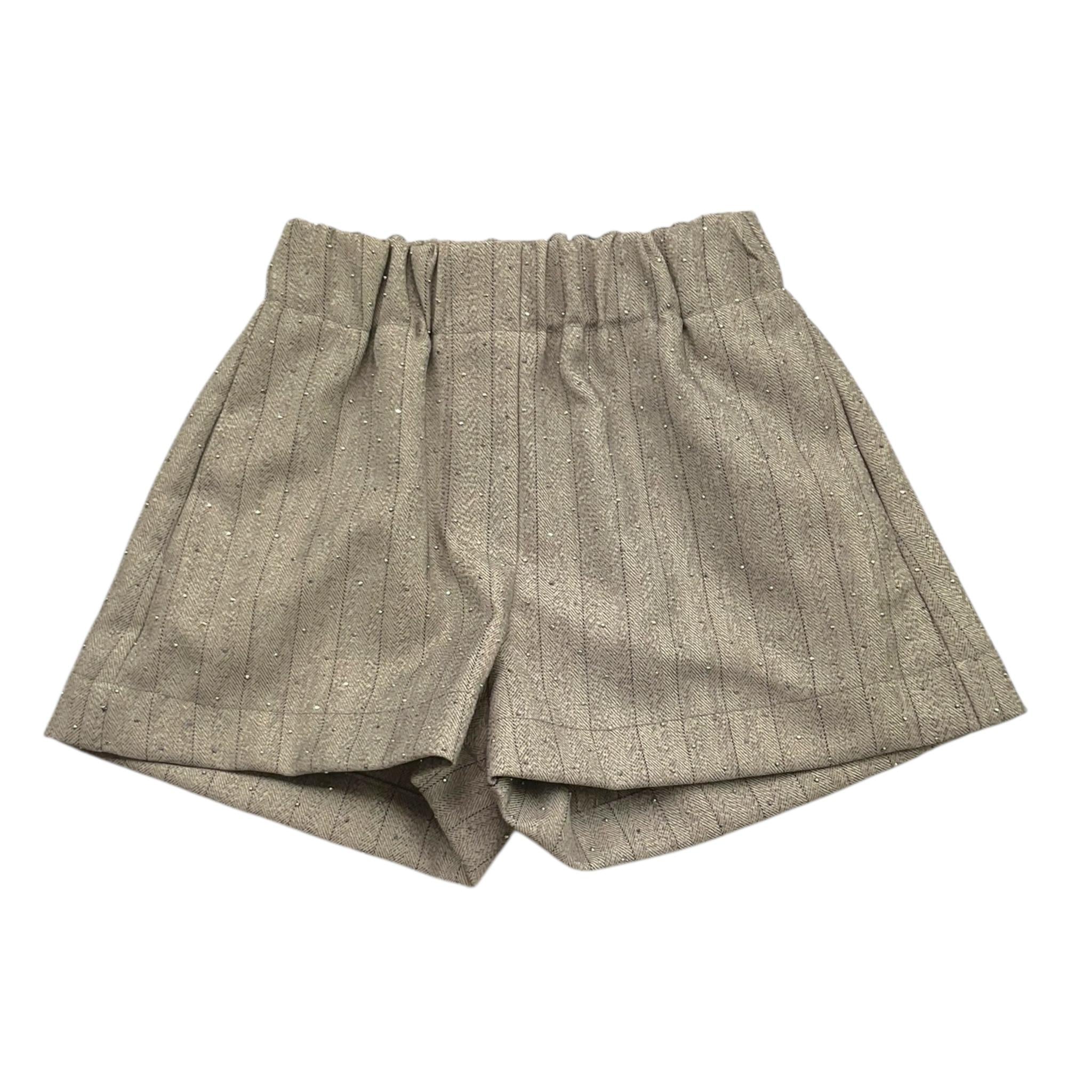 VICOLO short tinta unita con brillantini Grigio per Neonata 3142S00073XN GRIGIO VICOLO 