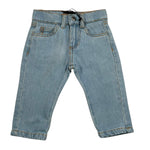 John Richmond Jeans Tinta Unita con Girovita Regolabile per Neonato RIP26024JE AZZURRO JOHN RICHMOND 
