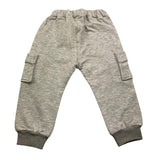 PETIT INDI pantalone tuta tinta unita Grigio per Bambino AW24BK88 GRIGIO PETIT INDI 