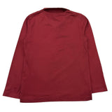 TRUSSARDI polo manica lunga tinta unita Rosso per Bambino TBA25073 ROSSO TRUSSARDI 