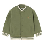 MAYORAL felpa tinta unita con bottoni Verde per Bambino 2474J VERDE MAYORAL 