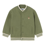 MAYORAL felpa tinta unita con bottoni Verde per Bambino 2474J VERDE MAYORAL 