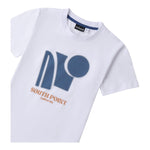 Sarabanda T-Shirt Girocollo Tinta Unita con Stampa per Bambino 0B744 BIANCO SARABANDA 