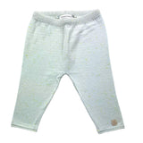 Bamboom+Babies Solid Color Pants With Elastic Waist Light Blue For Newborn